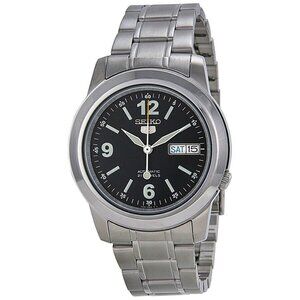 NWT Authentic Seiko 5 Automatic Blue Dial Men's Watch